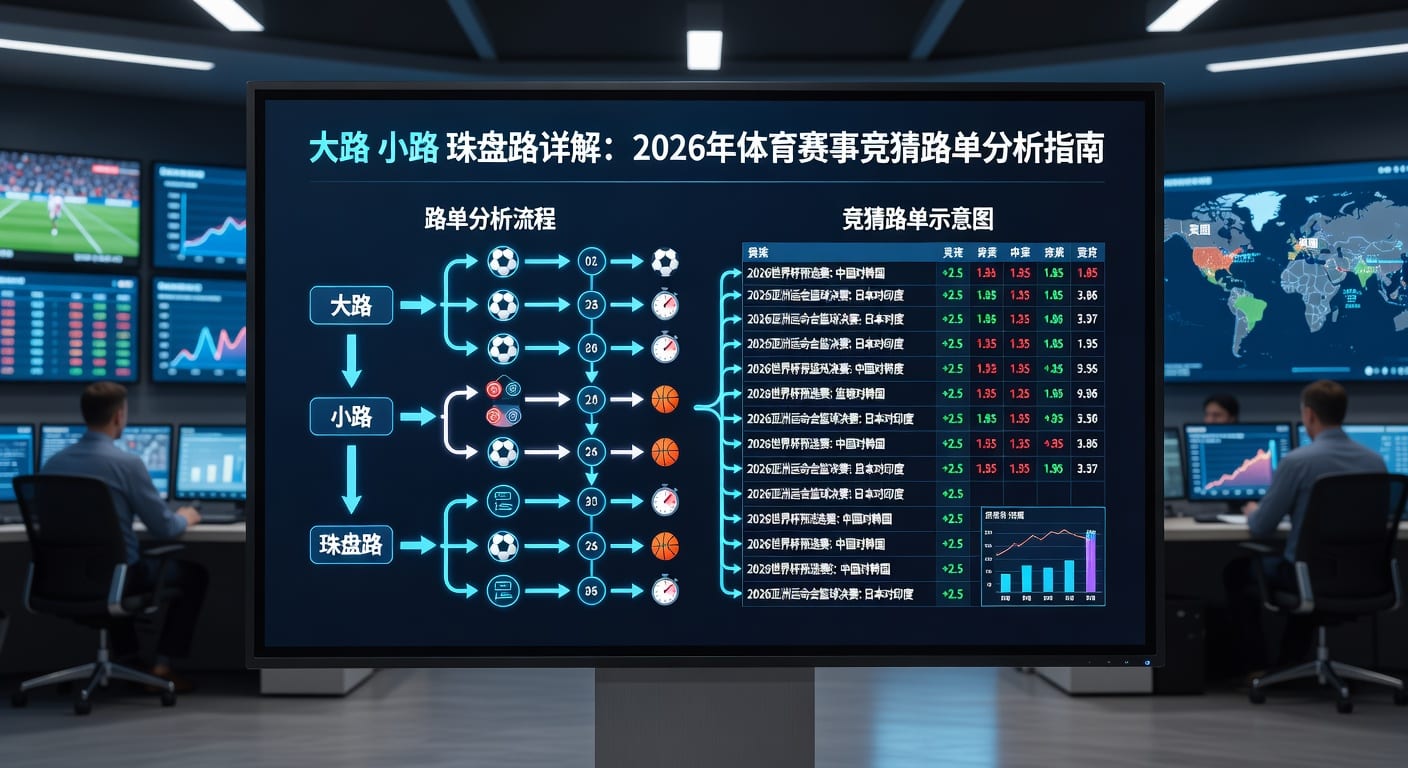 大路 小路 珠盘路：2026年走势解读