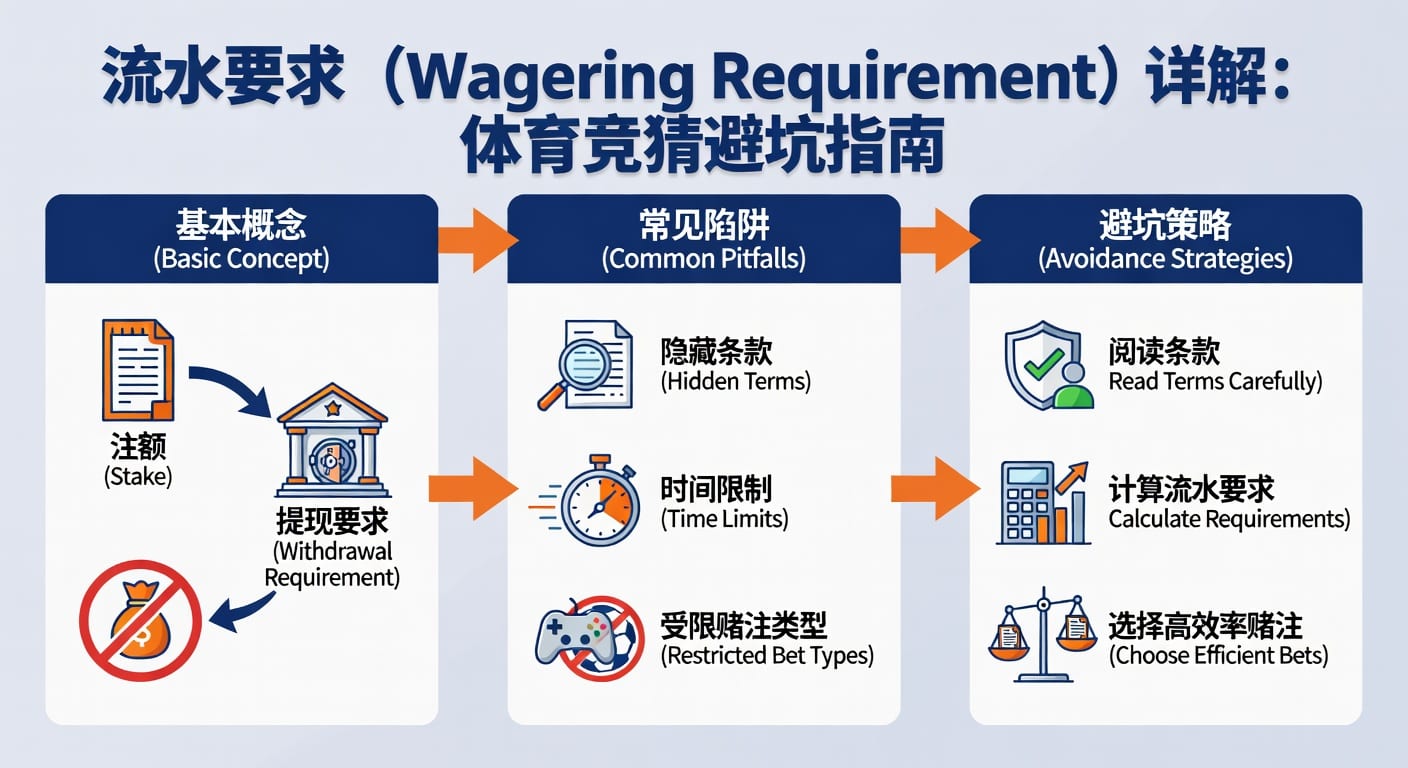 流水要求 wagering requirement：计算方法与出金门槛