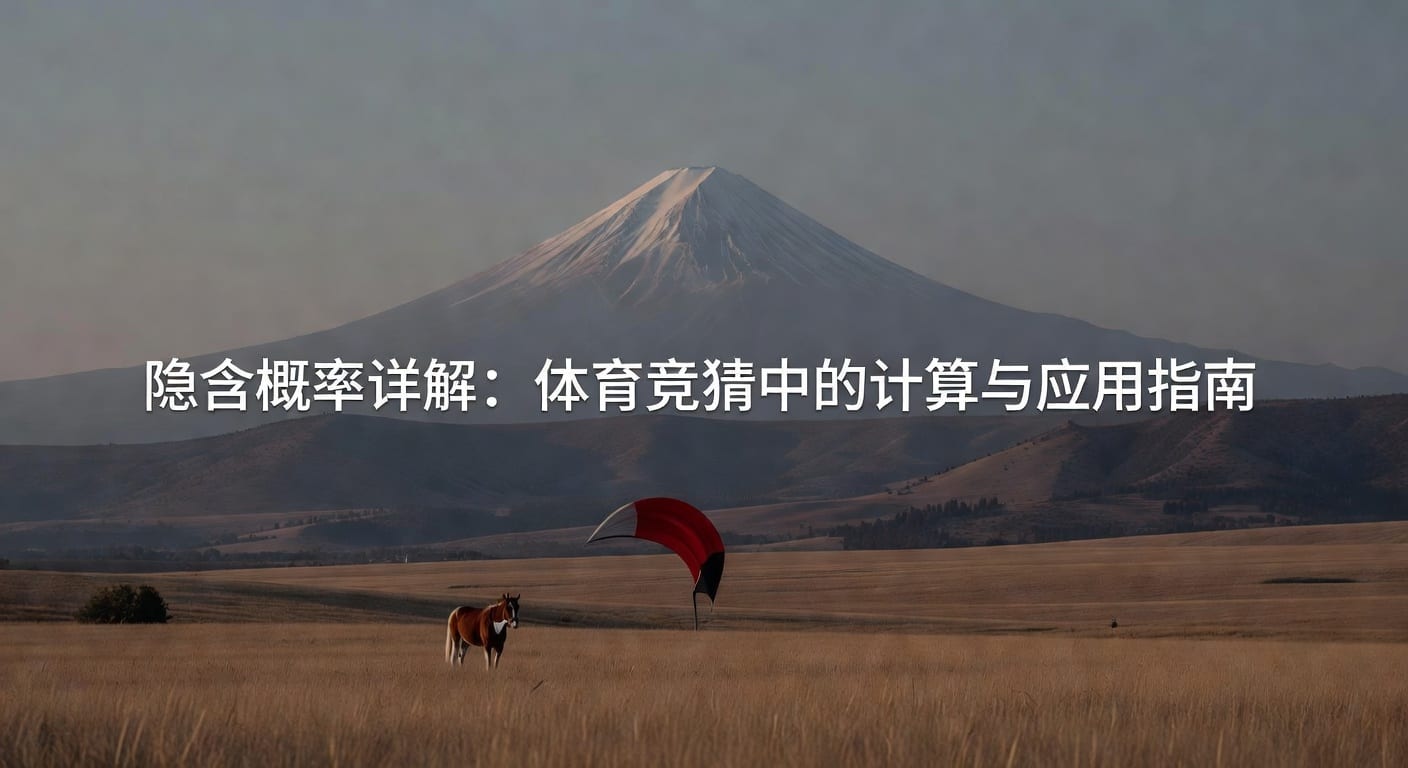 隐含概率 implied probability：赔率到胜率的读法