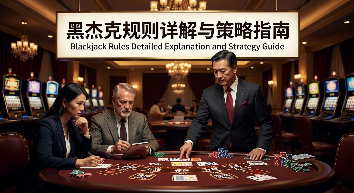 二十一点 blackjack 规则、算牌与实战技巧